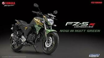 Yamaha Fzs Version Matt Green Edition Showing