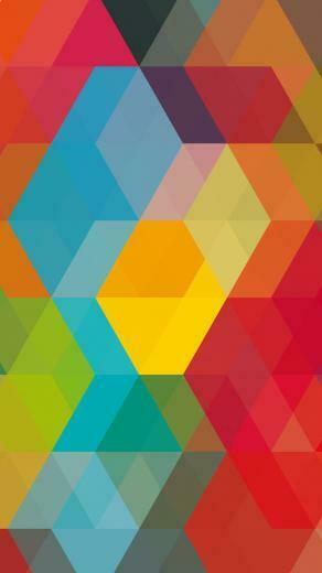 iPhone Abstract Wallpaper Color Block