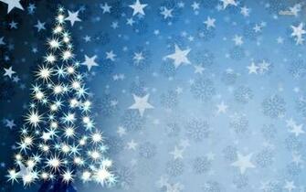 Sparkling Christmas Tree Wallpaper Holiday