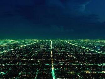 City Skyline At Night Desktop Pc And Mac Wallpaper