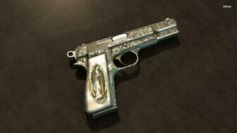 Holy Beretta M9 Wallpaper