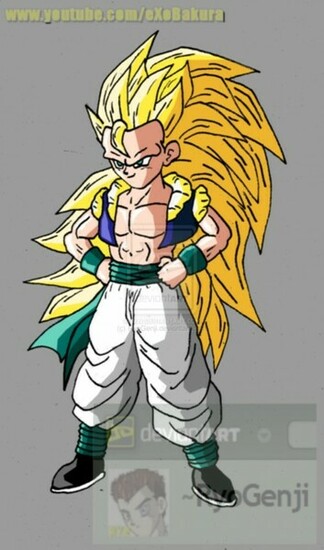 Ssj3 Gotenks Wallpaper Color By