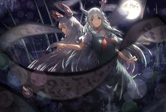Fujiwara No Mokou Kamishirasawa Keine Wallpaper And Background