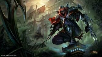League Of Legends Game Lol Zed Warrior HD Widescreen Wallpaper
