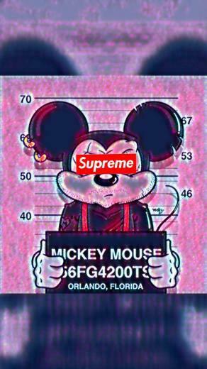 Supreme Mickey Mouse Wallpaper On