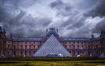 Louvre Museum Paris France 4k HD Desktop Wallpaper For
