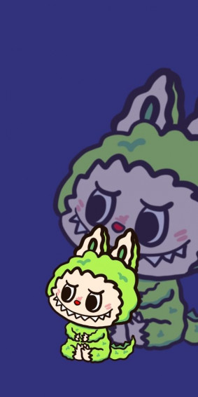 Labubu Phone Wallpaper For Lockscreen And Homescreen In