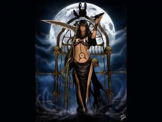 Background Wallpaper Desktop Female Grim Reaper