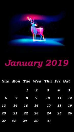 January iPhone Wallpaper In
