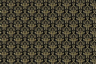 Damask Background Gold Black Stock Photo Public Domain