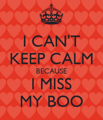 Can T Keep Calm Because I Miss My Boo HD Wallpaper
