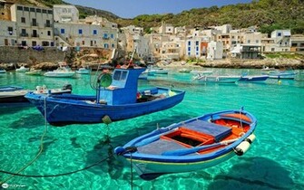 Levanzo Island Sicily Italy Wallpaper HD