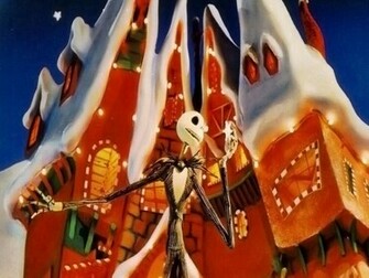 Nightmare Before Christmas Background Wallpaper