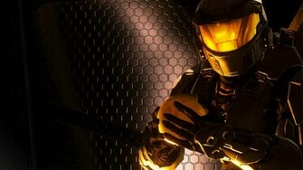 Halo S Master Chief Shadowed Wallpaper
