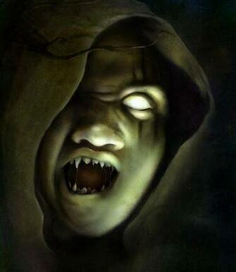 Scary Halloween Ghost Holiday Picture