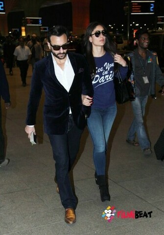 Mukherjee Saif Kareena Kapoor Leaves For New Year Celebrations