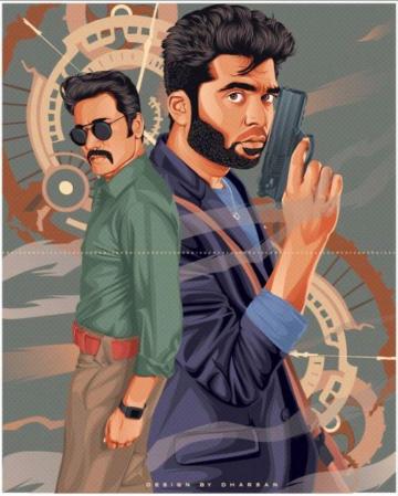 Maanaadu In Actors Illustration Guess The Movie Drawing