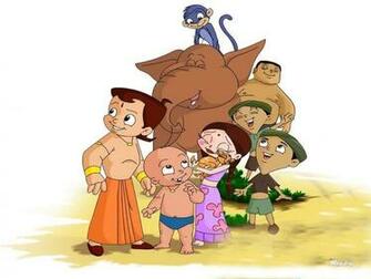 Pogo Cartoon Chhota Bheem Team HD Wallpaper