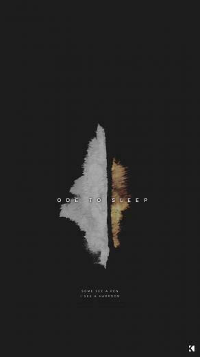 Dark Aesthetic iPhone Wallpaper Top