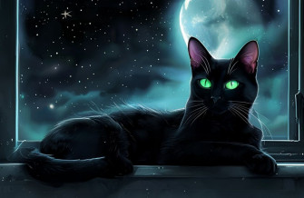 Black Cat Wallpaper For Computer