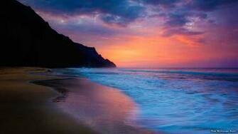 3d Beach Sunset Wallpaper MixHD