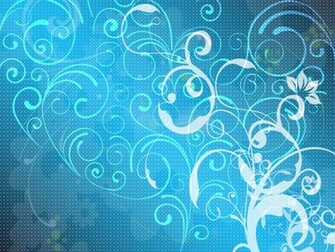 Blue Background Designs For Websites Plants Vector Wallpaper