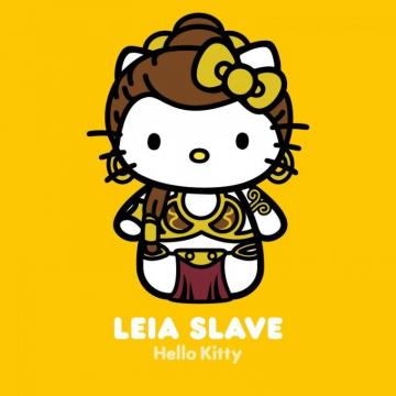 Hello Kitty Star Wars Drawing Art