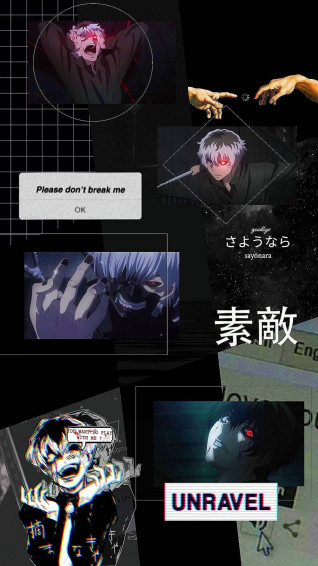 Tokyo Ghoul Aesthetic Wallpaper By Dontcountchicken5yet