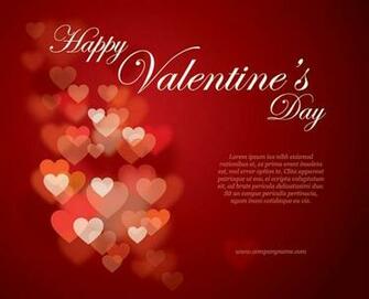 Valentine Day Background Design Stock