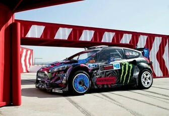 Ken Block Ford Fiesta Wallpaper