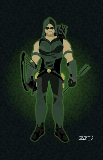 Arrow Cw iPhone Wallpaper Green Art Print