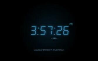 Digital Clock Wallpaper For Windows