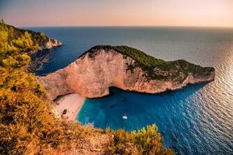 Another Picture Of Navagio Beach In Zakynthos Greece HD Wallpaper