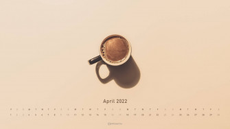 April Calendar Wallpaper