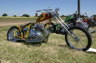 Honda Chopper W Sand Cast Engine Wallpaper