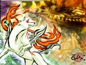 Okami Amaterasu Wallpaper