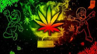 Rasta Weed Wallpaper By