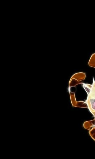 Pokemon Black Background Primeape
