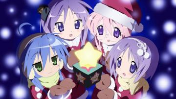 Desktop Wallpaper Anime Christmas Baka