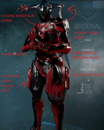Warframe Loki Prime This Statue