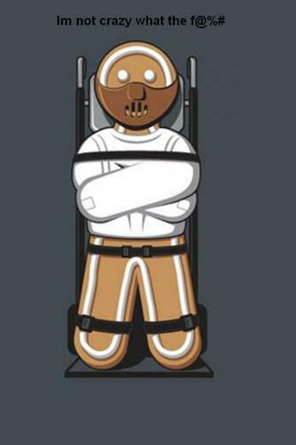 For iPhone Comedy Wallpaper A Crazy Cookie