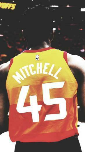 Rcr Designs On Donovan Mitchell Wallpaper Nbaplayoffs