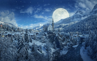 Snowy Winter Season 4k