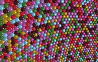 Smarties Packing Wallpaper
