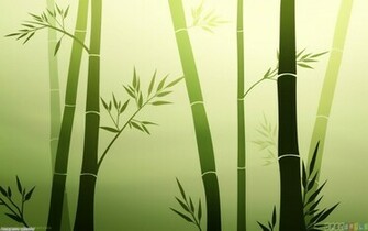Green Bamboo Wallpaper Open Walls