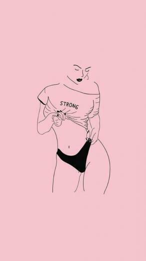 Frases Wallpaper Strong And Girl Image On Favim