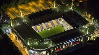 Signal Iduna Park Bvb Stadium At Night
