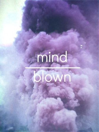 Colourful Smoke On Wallpaper
