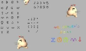 Mr Saturn Font By Jiggyhunter