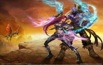 League Of Legends Wallpaper Stock Photos